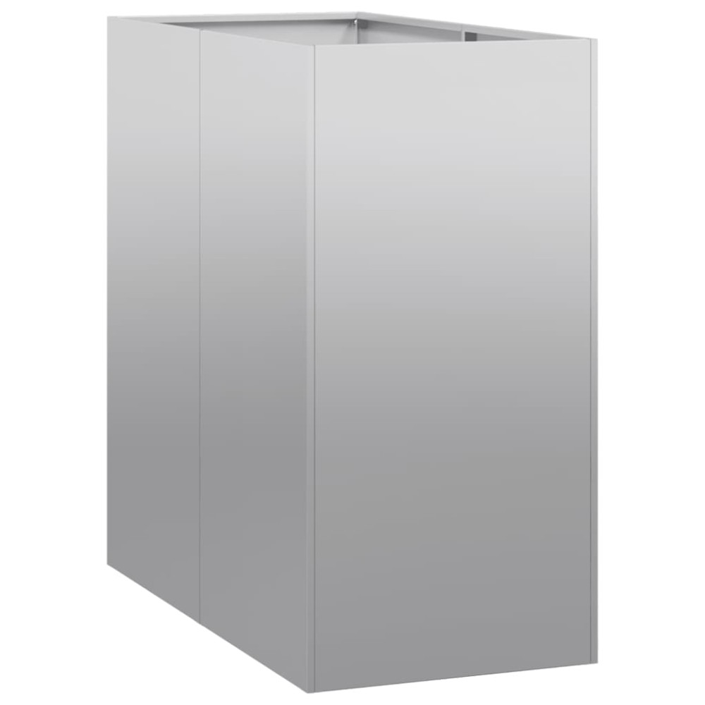 vidaXL Jardinieră 40x80x80 cm oțel galvanizat