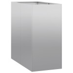 vidaXL Jardinieră 40x80x80 cm oțel galvanizat vidaXL Jardinieră 40x80x80 cm oțel galvanizat