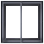 vidaXL Jardinieră Antracit 80x80x80 cm Oțel vidaXL Jardinieră Antracit 80x80x80 cm Oțel