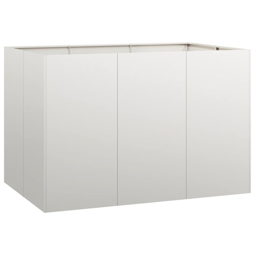 vidaXL Jardinieră 120x80x80 cm oțel inoxidabil