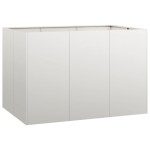 vidaXL Jardinieră 120x80x80 cm oțel inoxidabil vidaXL Jardinieră 120x80x80 cm oțel inoxidabil