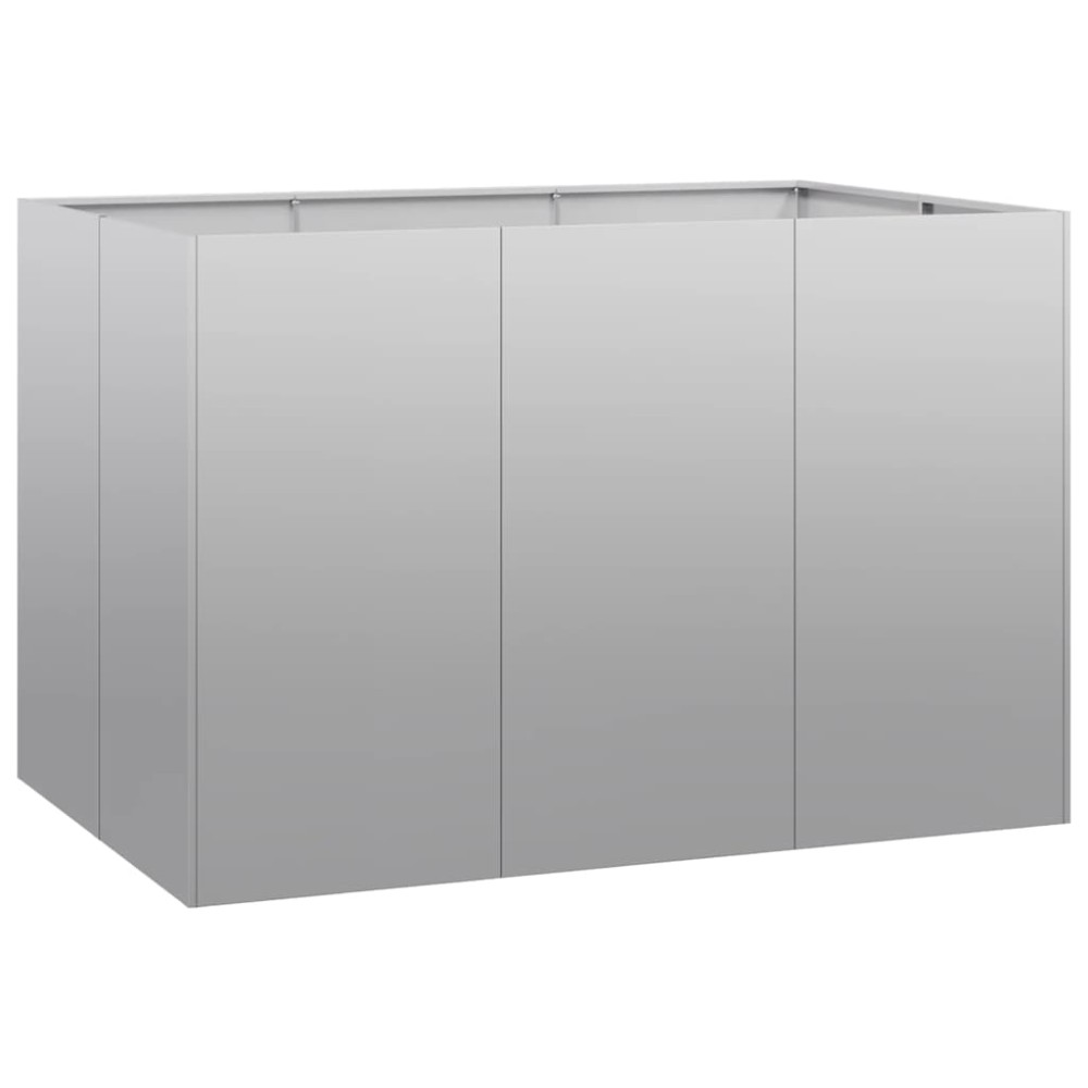 vidaXL Jardinieră 120x80x80 cm oțel galvanizat