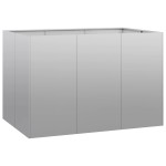 vidaXL Jardinieră 120x80x80 cm oțel galvanizat vidaXL Jardinieră 120x80x80 cm oțel galvanizat