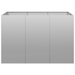 vidaXL Jardinieră 120x80x80 cm oțel galvanizat vidaXL Jardinieră 120x80x80 cm oțel galvanizat