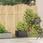 vidaXL Jardinieră Negru 40x40x30 cm Oțel vidaXL Jardinieră Negru 40x40x30 cm Oțel