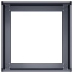 vidaXL Jardinieră Antracit 40x40x30 cm Oțel vidaXL Jardinieră Antracit 40x40x30 cm Oțel