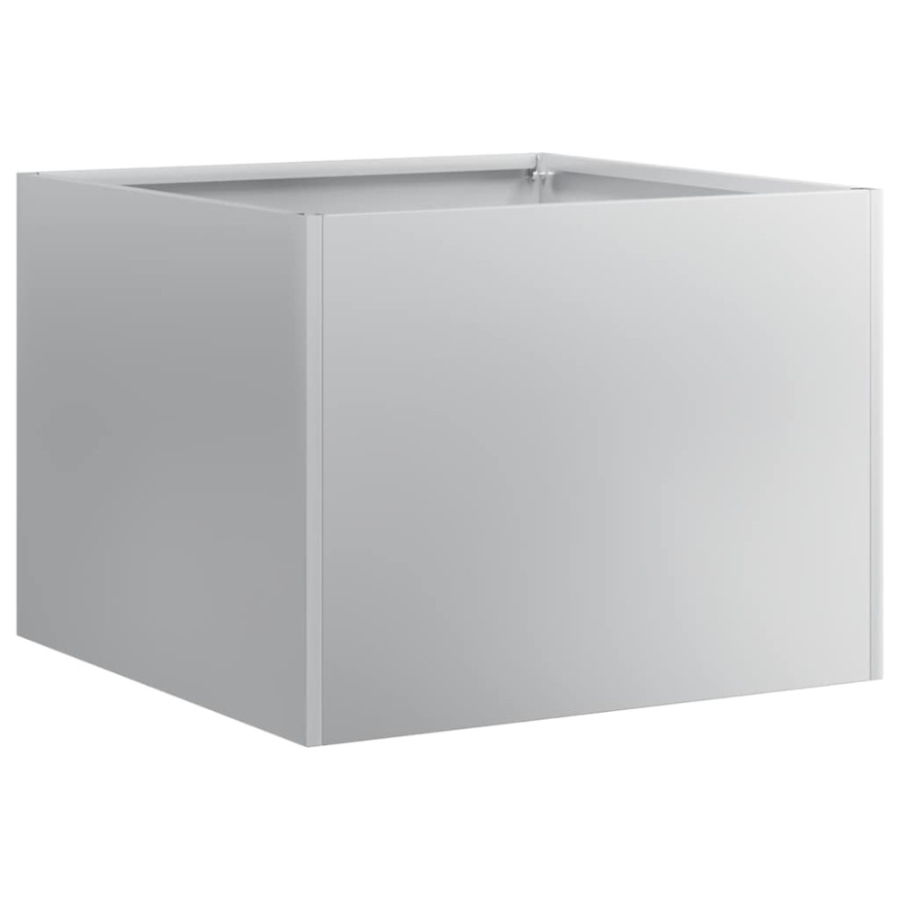 vidaXL Jardinieră 40x40x30 cm oțel galvanizat