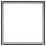 vidaXL Jardinieră 80x80x30 cm oțel inoxidabil vidaXL Jardinieră 80x80x30 cm oțel inoxidabil