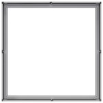 vidaXL Jardinieră 100x100x30 cm oțel galvanizat