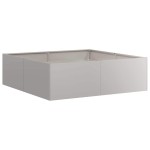 vidaXL Jardinieră Rusty 100x100x30 cm Oțel pentru intemperii vidaXL Jardinieră Rusty 100x100x30 cm Oțel pentru intemperii