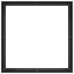 vidaXL Jardinieră Negru 100x100x40 cm Oțel vidaXL Jardinieră Negru 100x100x40 cm Oțel