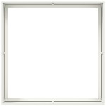 vidaXL Jardinieră alb 100x100x40 cm oțel vidaXL Jardinieră alb 100x100x40 cm oțel