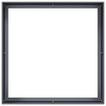 vidaXL Jardinieră Antracit 100x100x40 cm Oțel vidaXL Jardinieră Antracit 100x100x40 cm Oțel