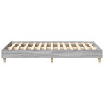 vidaXL Cadru de pat fără saltea Gri Sonoma 120x200 cm lemn prelucrat
