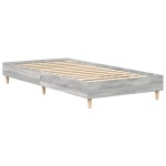 vidaXL Cadru de pat fără saltea Gri Sonoma 100x200 cm lemn prelucrat vidaXL Cadru de pat fără saltea Gri Sonoma 100x200 cm lemn prelucrat
