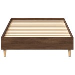 vidaXL Cadru de pat fără saltea Stejar maro 90x200 cm lemn prelucrat vidaXL Cadru de pat fără saltea Stejar maro 90x200 cm lemn prelucrat
