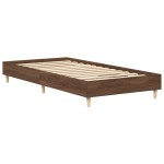 vidaXL Cadru de pat fără saltea Stejar maro 90x190 cm lemn prelucrat vidaXL Cadru de pat fără saltea Stejar maro 90x190 cm lemn prelucrat