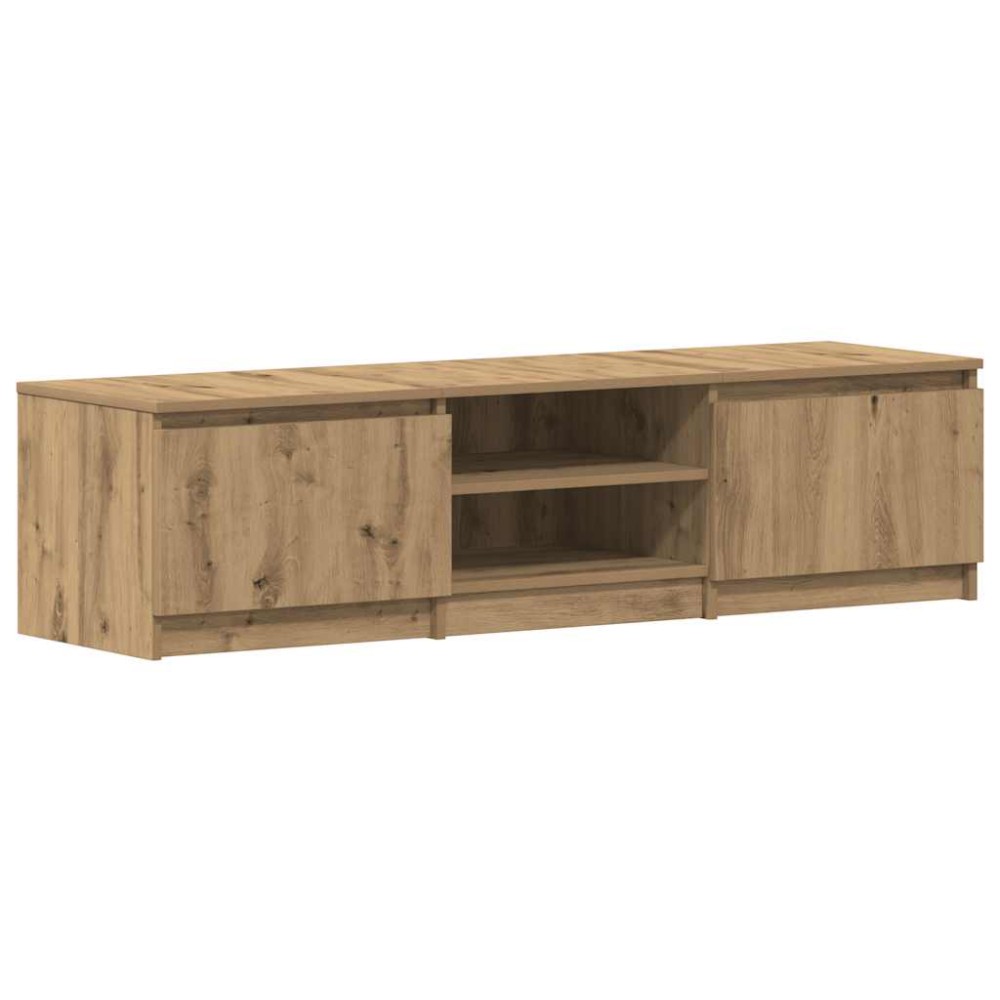vidaXL Dulap TV, stejar artizanal, 140x40x36 cm, lemn prelucrat