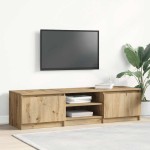 vidaXL Dulap TV, stejar artizanal, 140x40x36 cm, lemn prelucrat