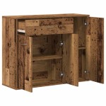 vidaXL Bufetă Lemn vechi 88x30x70 cm Lemn prelucrat