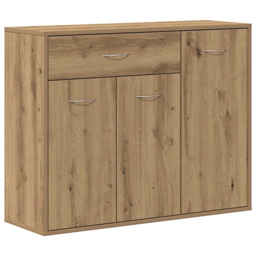 vidaXL Bufetă Stejar Artisan 88x30x70 cm Lemn prelucrat
