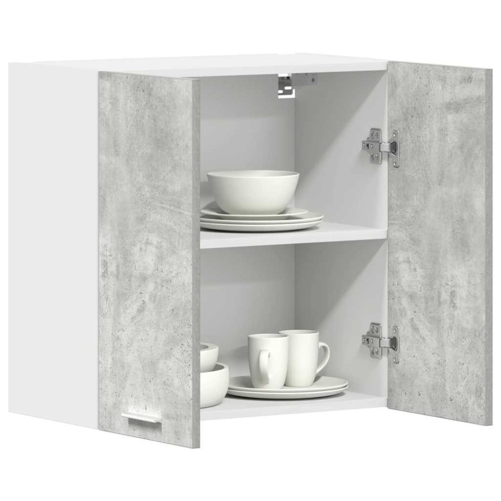 vidaXL Dulap de bucătărie Gri Beton 60x31x60 cm Lemn de prelucrat