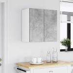vidaXL Dulap de bucătărie Gri Beton 60x31x60 cm Lemn de prelucrat vidaXL Dulap de bucătărie Gri Beton 60x31x60 cm Lemn de prelucrat