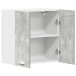 vidaXL Dulap de bucătărie Gri Beton 60x31x60 cm Lemn de prelucrat vidaXL Dulap de bucătărie Gri Beton 60x31x60 cm Lemn de prelucrat