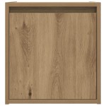 vidaXL Noptiera montata pe perete Stejar Artizanal 38x34x40 cm