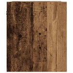 vidaXL Noptiera montata pe perete lemn vechi 38x34x40 cm