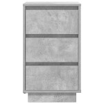 vidaXL Noptiera cu lumini LED Gri beton 38x34x65 cm vidaXL Noptiera cu lumini LED Gri beton 38x34x65 cm