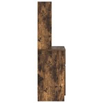 vidaXL Noptiera stejar afumat 39x35x125 cm lemn de stratificat