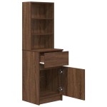 vidaXL Noptiera din stejar maro 39x35x125 cm lemn prelucrat
