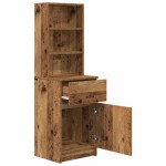vidaXL Noptiera din lemn vechi 39x35x125 cm lemn prelucrat