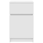 vidaXL Noptiera alb 39x35x65 cm lemn prelucrat vidaXL Noptiera alb 39x35x65 cm lemn prelucrat