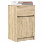 vidaXL Noptiere, 2 buc., stejar sonoma, 39x35x65 cm, lemn compozit vidaXL Noptiere, 2 buc., stejar sonoma, 39x35x65 cm, lemn compozit