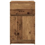 vidaXL Noptiere, 2 buc., lemn vechi, 39x35x65 cm, lemn prelucrat vidaXL Noptiere, 2 buc., lemn vechi, 39x35x65 cm, lemn prelucrat