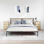 vidaXL Noptiere cu 3 sertare 2 buc Stejar Sonoma 39x35x65 cm