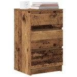 vidaXL Noptiera cu 3 sertare din lemn vechi 39x35x65 cm vidaXL Noptiera cu 3 sertare din lemn vechi 39x35x65 cm