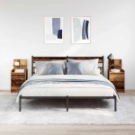 vidaXL Noptiere cu 2 sertare 2 buc Lemn vechi 38x34x80 cm