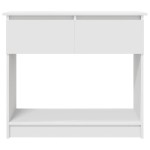 vidaXL Consolă cu sertare alb 85,5x38,5x74,5 cm vidaXL Consolă cu sertare alb 85,5x38,5x74,5 cm