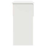 vidaXL Consolă cu sertare alb 85,5x38,5x74,5 cm vidaXL Consolă cu sertare alb 85,5x38,5x74,5 cm