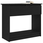 vidaXL Consolă cu sertare Negru 85,5x38,5x74,5 cm vidaXL Consolă cu sertare Negru 85,5x38,5x74,5 cm