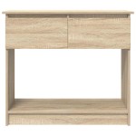 vidaXL Consolă cu sertare Stejar Sonoma 85,5x38,5x74,5 cm vidaXL Consolă cu sertare Stejar Sonoma 85,5x38,5x74,5 cm