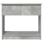 vidaXL Consolă cu sertare Gri beton 85,5x38,5x74,5 cm vidaXL Consolă cu sertare Gri beton 85,5x38,5x74,5 cm
