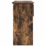 vidaXL Consolă cu sertare Stejar afumat 85,5x38,5x74,5 cm vidaXL Consolă cu sertare Stejar afumat 85,5x38,5x74,5 cm