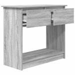 vidaXL Consolă cu sertare Gri Sonoma 85,5x38,5x74,5 cm vidaXL Consolă cu sertare Gri Sonoma 85,5x38,5x74,5 cm