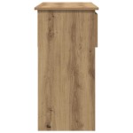 vidaXL Consolă cu sertare Artisan Stejar 85,5x38,5x74,5 cm vidaXL Consolă cu sertare Artisan Stejar 85,5x38,5x74,5 cm
