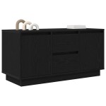 vidaXL Dulap TV cu lumini LED Stejar negru 100x41x50 cm vidaXL Dulap TV cu lumini LED Stejar negru 100x41x50 cm