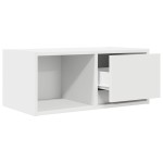 vidaXL Dulapuri TV 2 buc Alb 60x31x25,5 cm Lemn prelucrat vidaXL Dulapuri TV 2 buc Alb 60x31x25,5 cm Lemn prelucrat